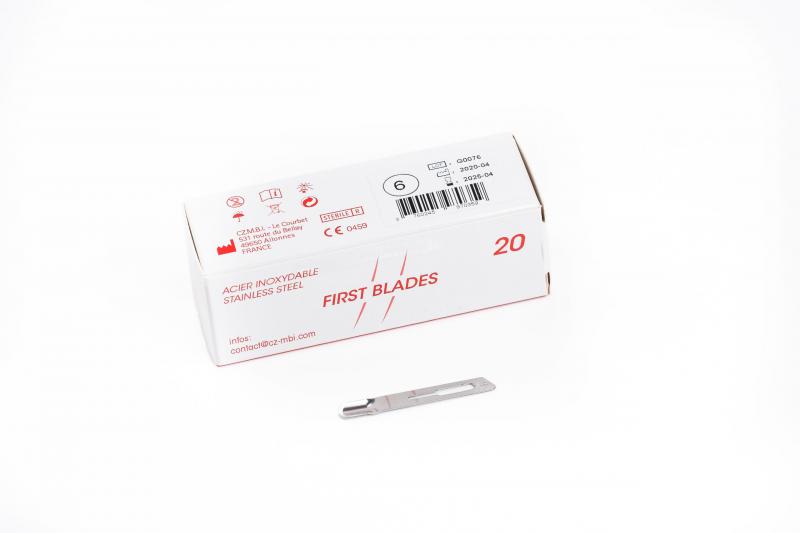 Medihalter szike FIRST BLADES #6 méret 1db