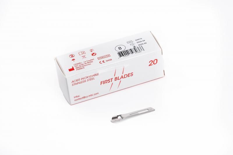 Medihalter szike FIRST BLADES #8 méret 20db