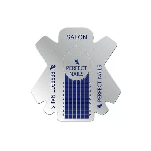 Műköröm Sablon - Salon 50db KÉK Perfect Nails