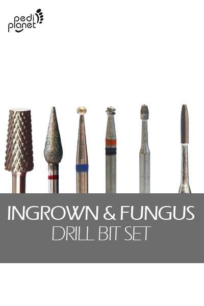 Pedi Planet Ingrown & Fungus drill fréz készlet 6db-os