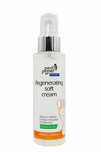 Pedi Planet Regenerating soft cream 100ml (regeneráló mentolos lábápoló krém)