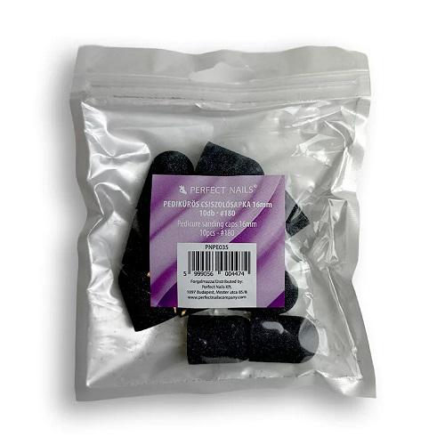 Pedikűrös csiszolósapka 16mm 10db - #180 Perfect Nails