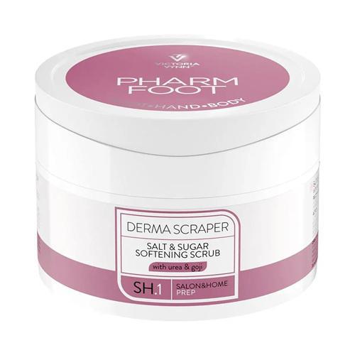 Pharm Foot - Derma Scraper 200g (Zsírosító és puhító só-cukor peeling)