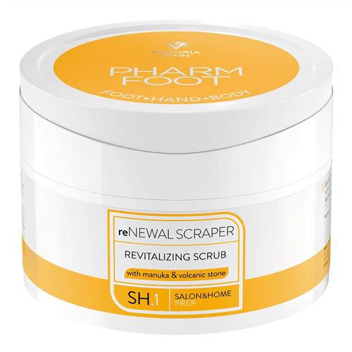 Pharm Foot - reNEWAL Scraper 200g (mézes és vulkanikus kő peeling)