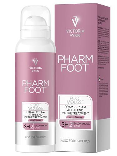 Pharm Foot - Urea Line - Foot Mousse - Lágyító krémhab 5% urea tartalommal 105ml