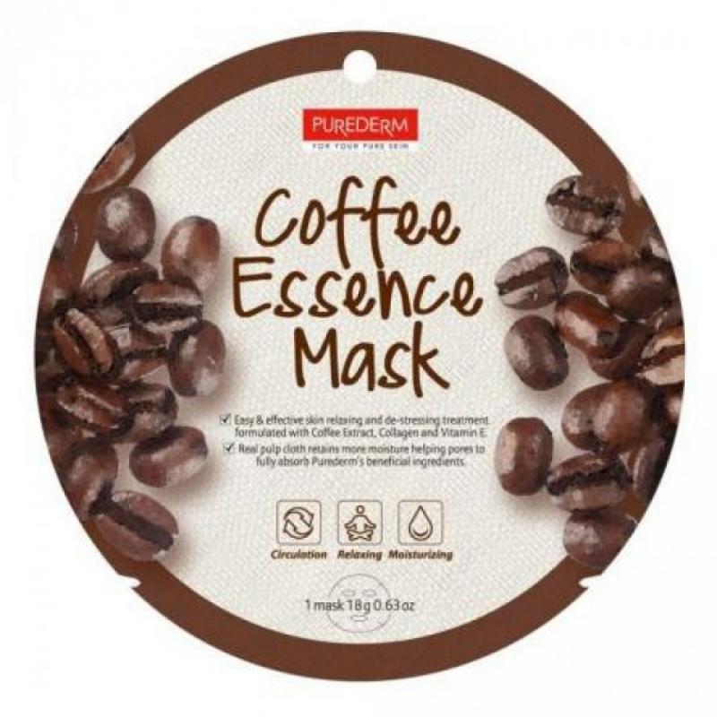 PureDerm Kávé maszk circle