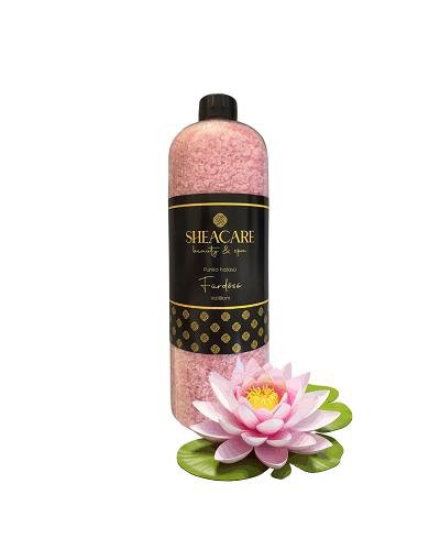 SheaCare - Ureás Fürdő és Lábáztató só - Vizililiom 1300g