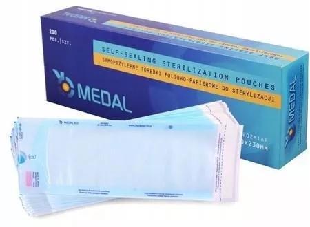 Sterilizáló tasak 70x230mm 200db/doboz