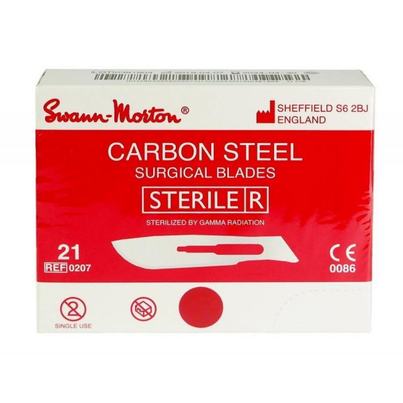 Swann Morton steril szikepenge 21-es méret 100db