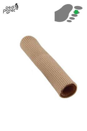 Szilikon tehermentesítő szövet gél vágható lábujj védő cső 10cm M méret