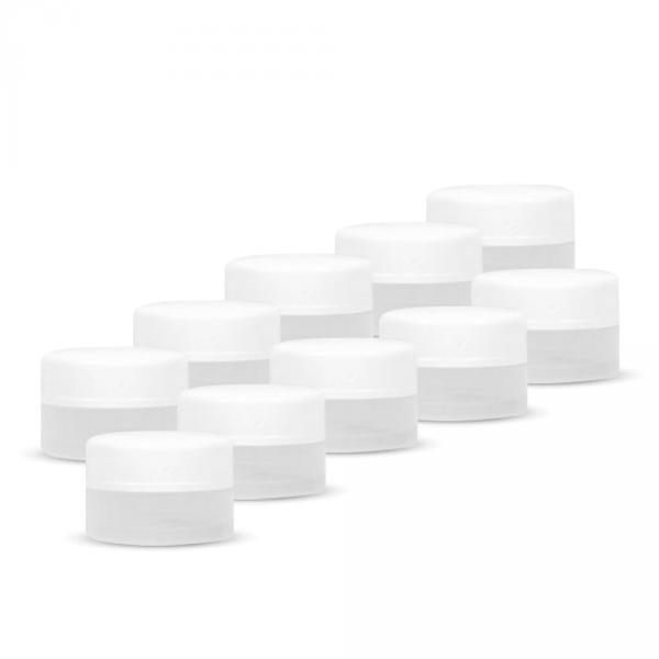 Tégely átlátszó 10 ml 10 db/csomag