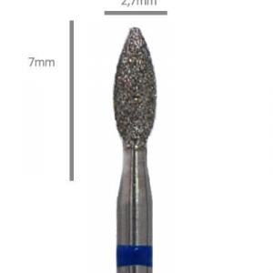 Aphro Nails Pro-line gyémánt műköröm csiszoló fréz lándzsa 2,7mm