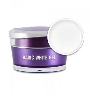 Basic White Gel - Fehér Műkörömépítő Zselé 15g