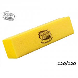 Buffer citromsárga 120/120 Aphro Nails