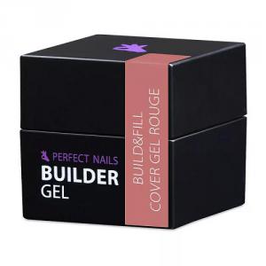 Build&Fill; Cover Gel Rouge - Körömágyhosszabbító zselé 50g