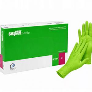 EasyCare Green nitril kesztyű ZÖLD SZÍNŰ (3,5 g, púdermentes, 100 db)