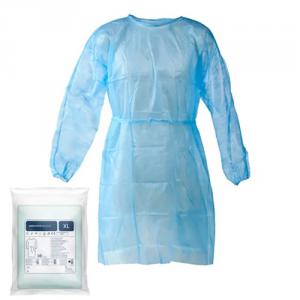 Eldobható védőruha kötős KÉK 1 db