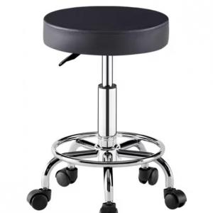 Forgó ükőke lábtartóval FEKETE