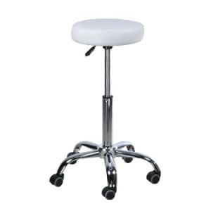 Forgószék króm talppal FEHÉR