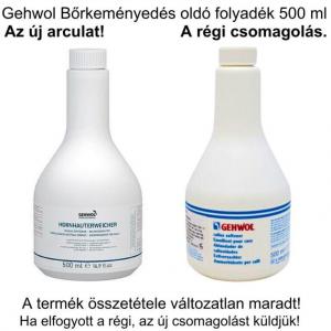 Gehwol Lábápoló bőrkeményedés puhító FOLYADÉK 500ml