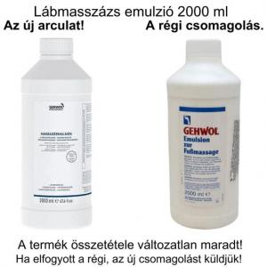 Gehwol Lábmasszázs emulzió 2000ml