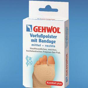 Gehwol Talppárna védő bandázzsal jobbos közepes 1db/doboz (TT0771)
