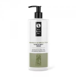 Hidratáló kézkrém és testápoló - Bambusz és Zöld tea - 500ml