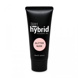 Hybrid PolyAcryl Gel Glitter Nude 50ml
