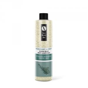 Izomlazító lábáztató só Rozmaring és Wintergreen 330g