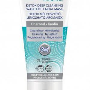 JimJams Pure & Clear Detox Mélytisztító lemosható arcmaszk 75ml