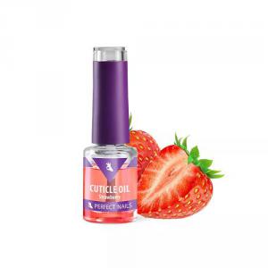 Körömápoló olaj Eper illattal - Cuticle Oil - Strawberry 4ml Perfect Nails