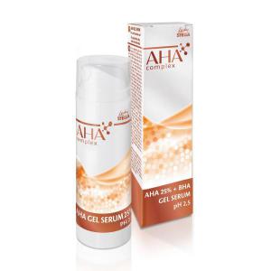 Lady STELLA Aha Complex Aha Savas Gélszérum 25% + BHA pH 2.5 30 ml