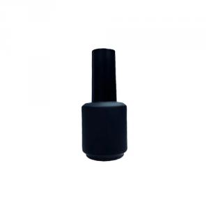 Matt fekete körömlakkos üveg 6ml
