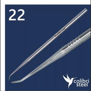 Mikroreszelő körömszélhez Colibri Steel