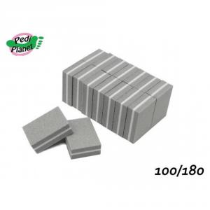 Mini buffer kocka Szürke 100/180 10 db/csomag