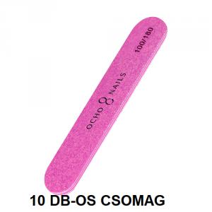 Mini fa körömreszelő csomag 100/180 Ocho Nails (10db)