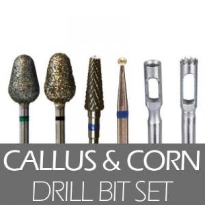 Pedi Planet Callus & Corn fréz készlet 6db-os