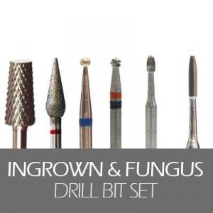 Pedi Planet Ingrown & Fungus drill fréz készlet 6db-os