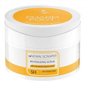 Pharm Foot - reNEWAL Scraper 200g (mézes és vulkanikus kő peeling)