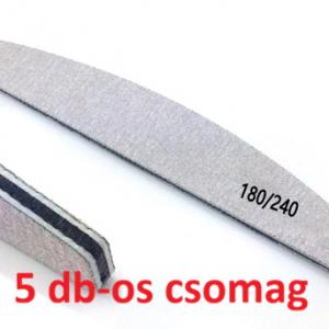 Reszelő íves 180/240 5 DB-OS CSOMAG