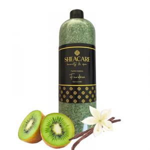 SheaCare - Ureás Fürdő és Lábáztató só - Kiwi-Vanilia 1300g Bőrpuhító fürdő- és lábáz