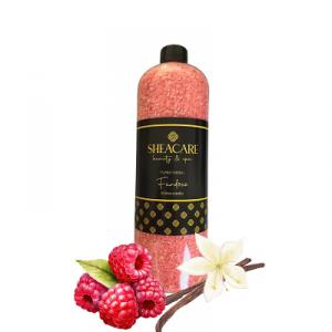 SheaCare - Ureás Fürdő és Lábáztató só - Málna-Vanilia 1300g