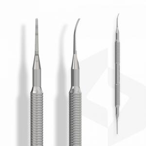 Staleks Benőtt köröm kiemelő recés végekkel PE-60/4