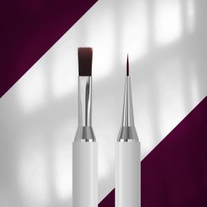 STALEKS EXCLUSIVE 08/03 Kétvégű gél ecset 10 mm / tus 10 mm NBX-08/03