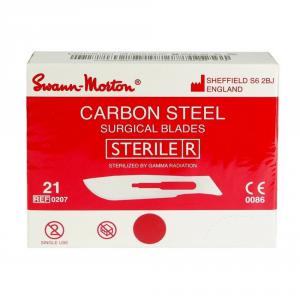 Swann Morton steril szikepenge 21-es méret 100db