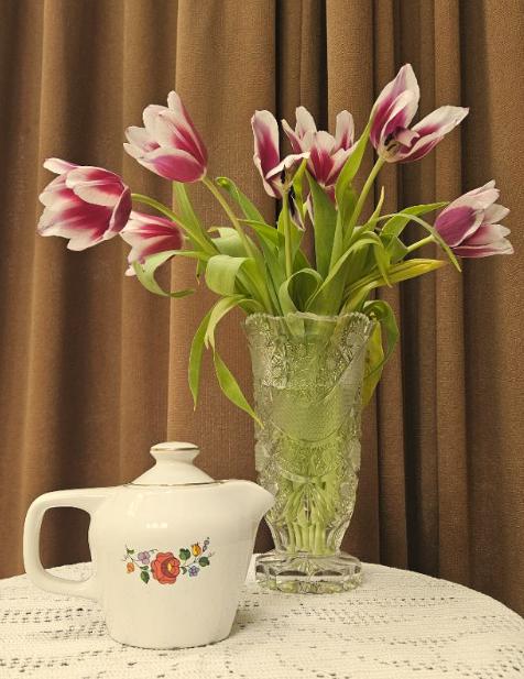 Kalocsai porcelán kávéfőzőhöz