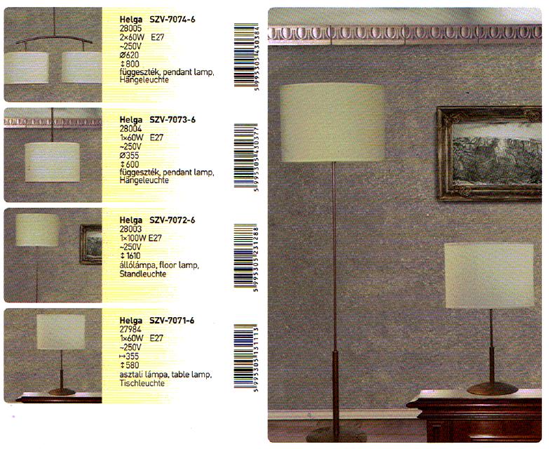 Szarvasi függeszték HELGA 1-es