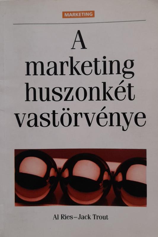 A marketing huszonkét vastörvénye