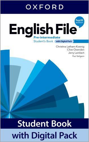 ENGLISH FILE 4E PRE-INTERMEDIATE SB. +Digital Pack*