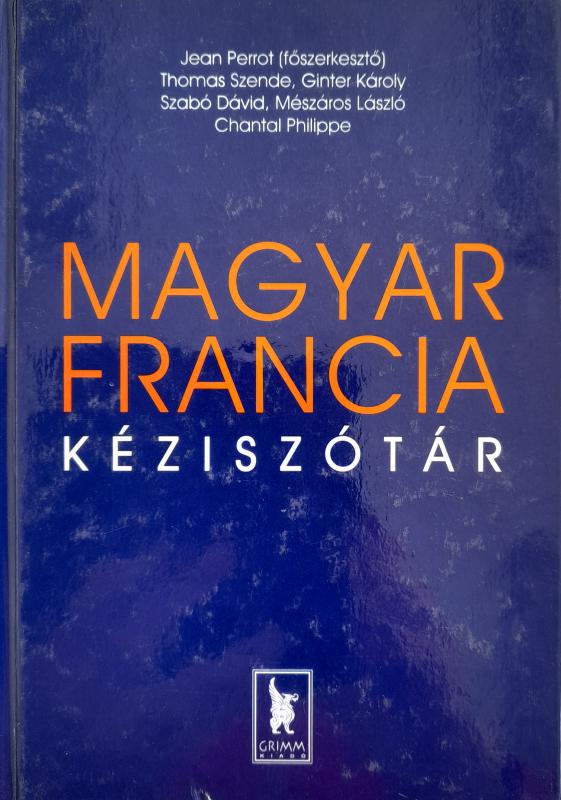 Magyar-francia kéziszótár
